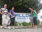 Willows Caravan park in hartje Port Alfred