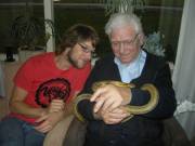 Grandpa likes snakes too!!