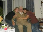 Cuddling with Grandpa @ Beneden-Leeuwen