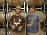 Tim & Hugo @ Fairview Winery