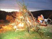 Nice bonfire with Tim's fire;)